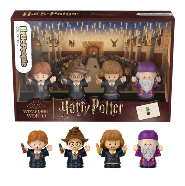 NEW - Fisher Price Little People Harry Potter and The Sorcerer’s Stone Collectors Edition