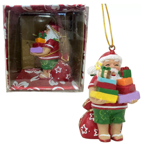 NEW Island Heritage - Santa Christmas Tree Ornament