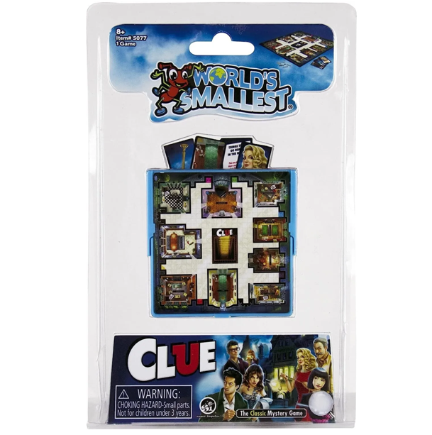 NEW The Worlds Smallest Clue Board Game