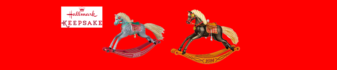 Rocking Horse Series Ornaments