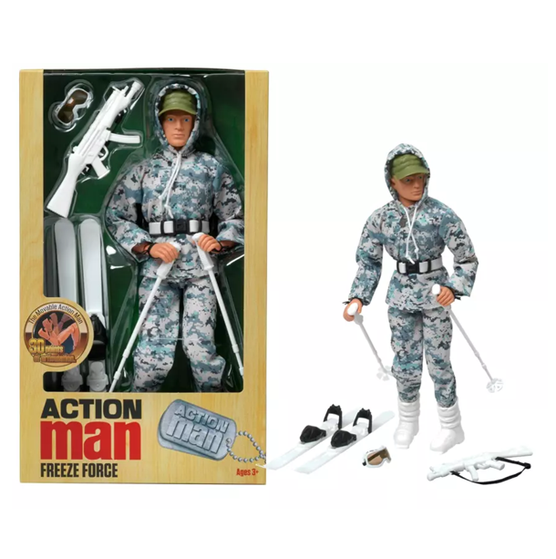 NEW - Action Man Freeze Force 12 inch Action Figure