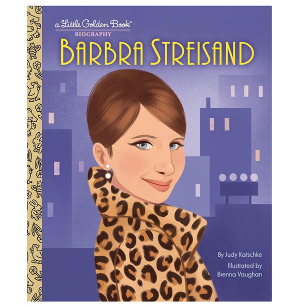 NEW - Barbra Streisand Biograpghy Little Golden Book