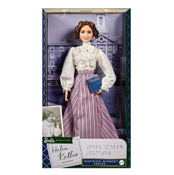 NEW - Barbie Signature Inspiring Women Series: Helen Keller Barbie Doll