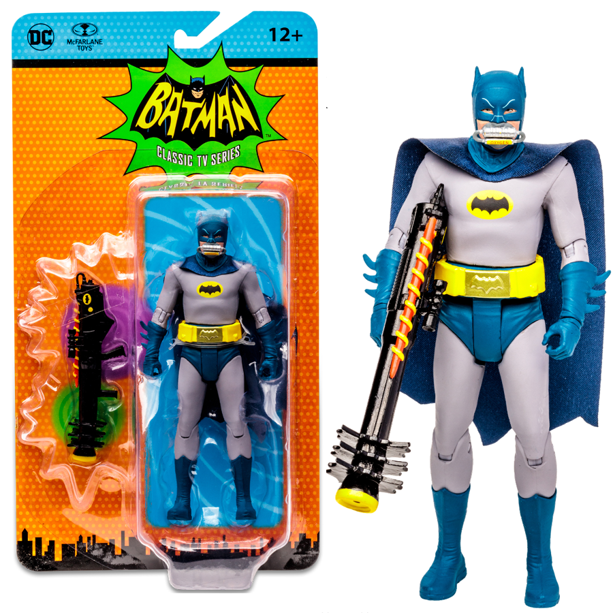 NEW - Batman Classic TV Series: Batman with Oxygen Mask Action Figure