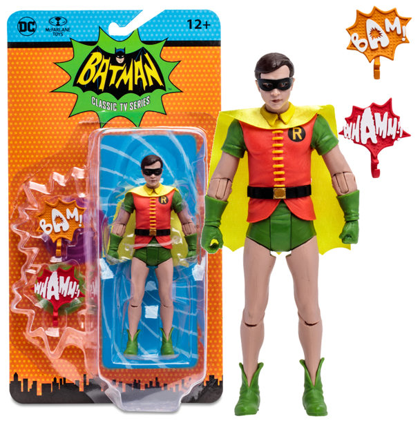 NEW McFarlane Toys - 1966 Robin The Boy Wonder Action Figure