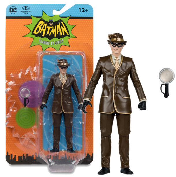 NEW - Batman Classic TV Series Bookworm Action Figure