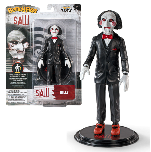 NEW BendyFigs - SAW Billy the Puppet Bendable Figurine