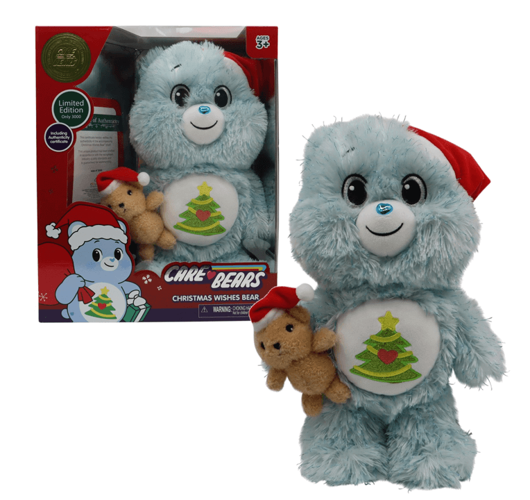 NEW Care Bears - Christmas Wishes Bear Limited Edition