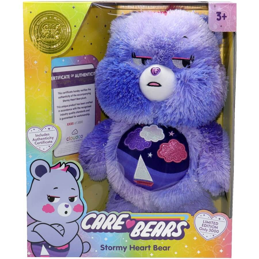 NEW - Care Bears Stormy Heart Bear Limited Edition