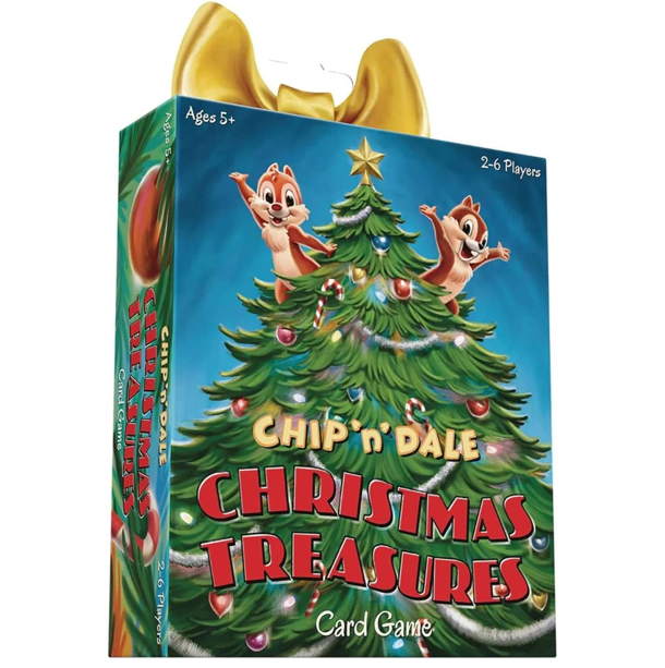 NEW - Chip and Dale Christmas Treasures Card Game