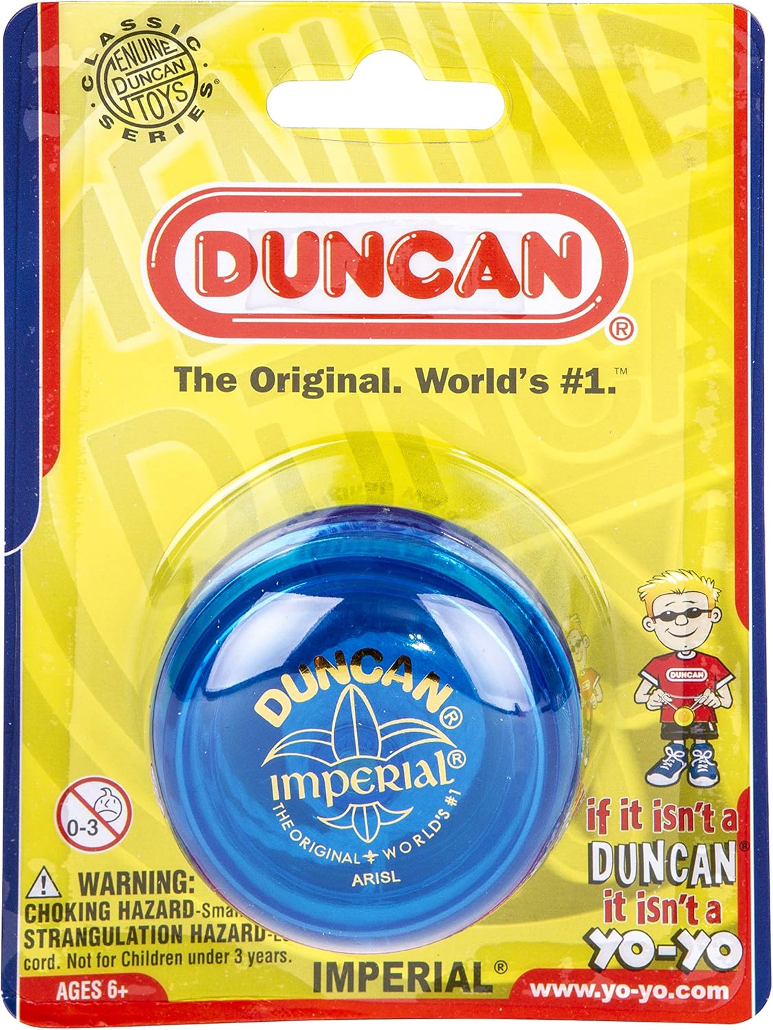 NEW - Duncan Imperial Series Classic Yo-Yo Blue Colour