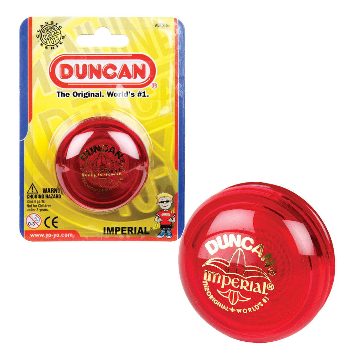 NEW - Duncan Imperial Series Classic Yo-Yo Red Colour