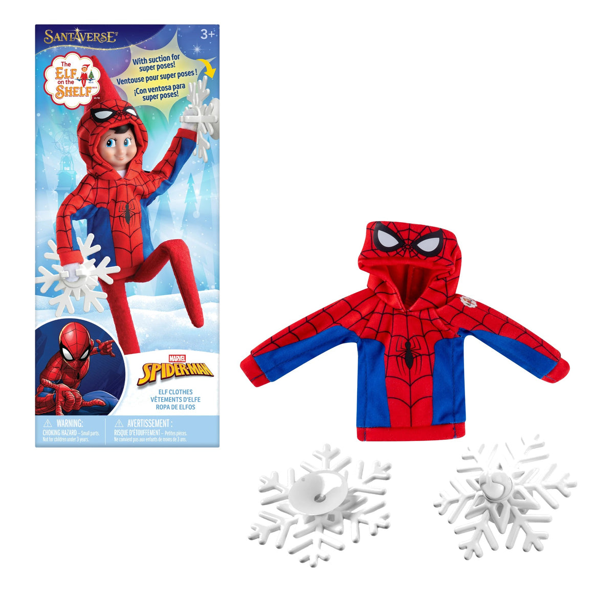 NEW - Elf on The Shelf Spiderman Costume