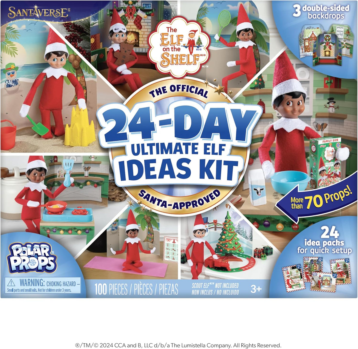 NEW - Elf on The Shelf 24 Day Ultimate Elf Ideas Kit