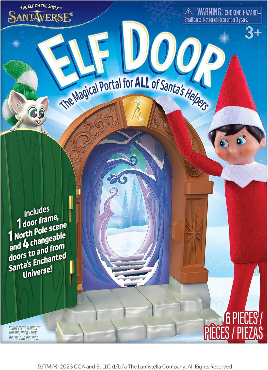 NEW - Elf on The Shelf Elf Door Prop
