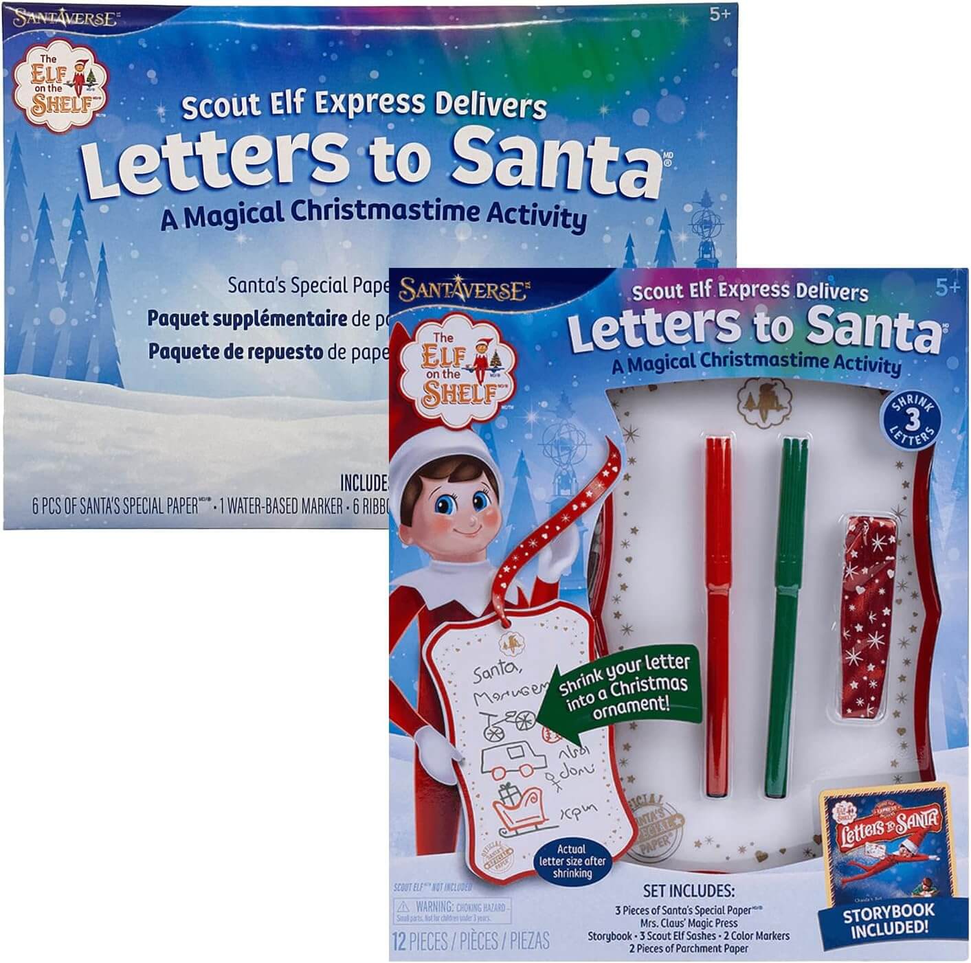 NEW - Elf on The Shelf Letters to Santa Kit