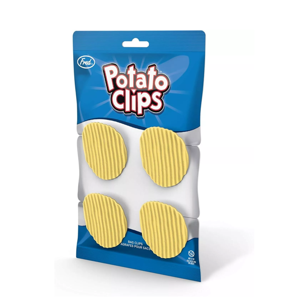 NEW - Genuine Fred POTATO CLIPS - Set of 4