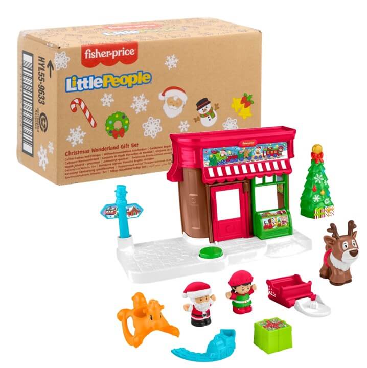 Fisher-Price Little People Christmas Wonderland Gift Set