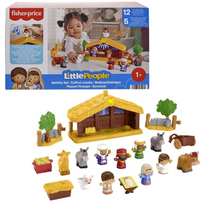 Fisher Price - Little People Christmas Nativity Set