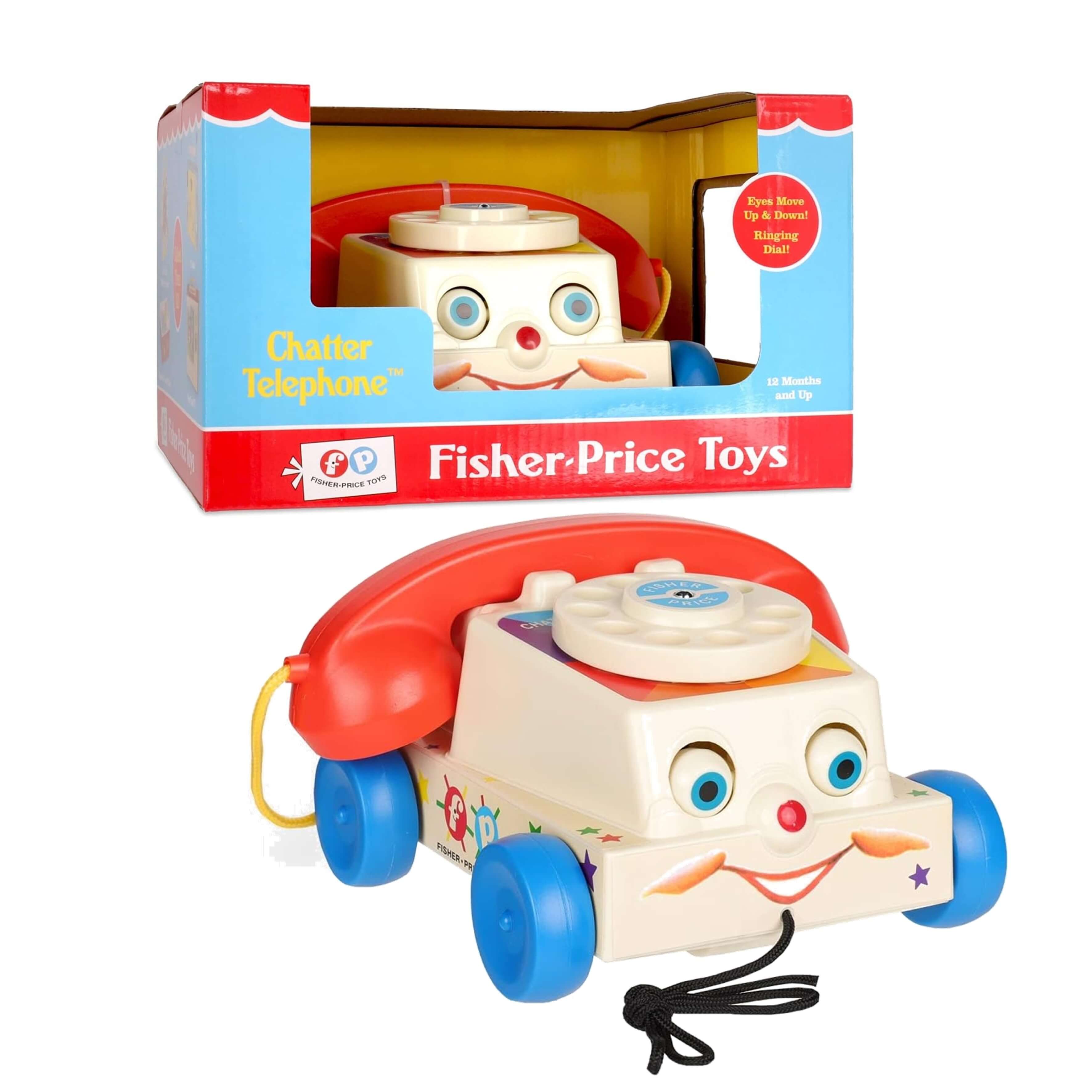 NEW - Fisher-Price Retro Toy Series - Chatter Telephone (1961 Design)