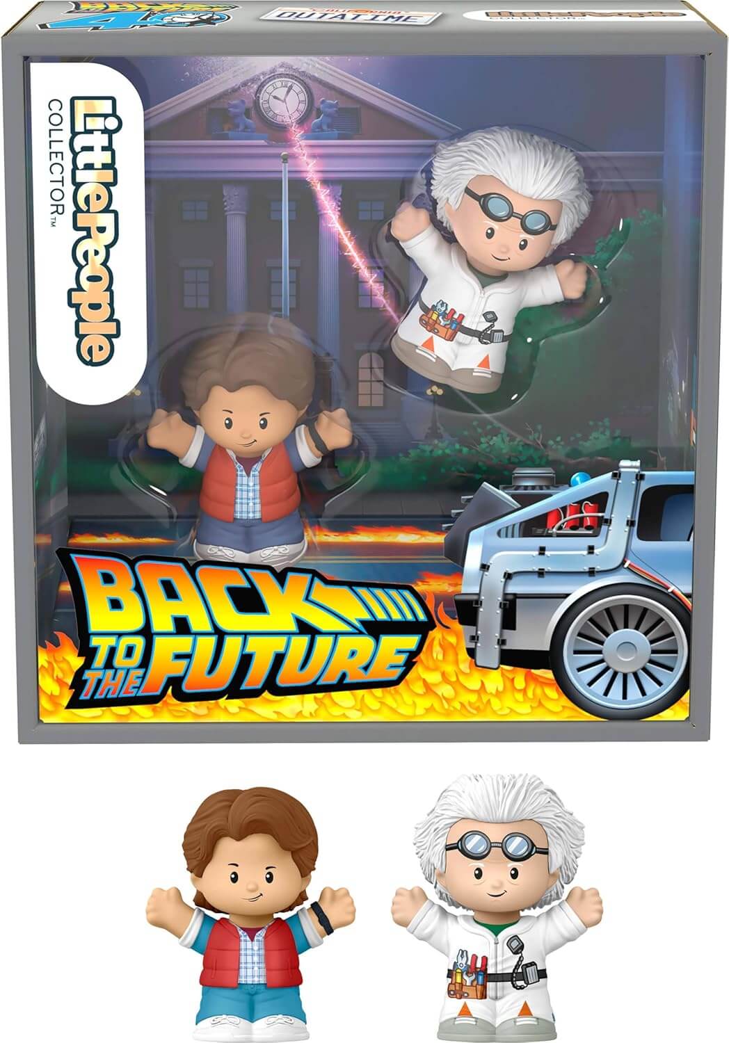 NEW Fisher Price - Little People Back To The Future Collector Set