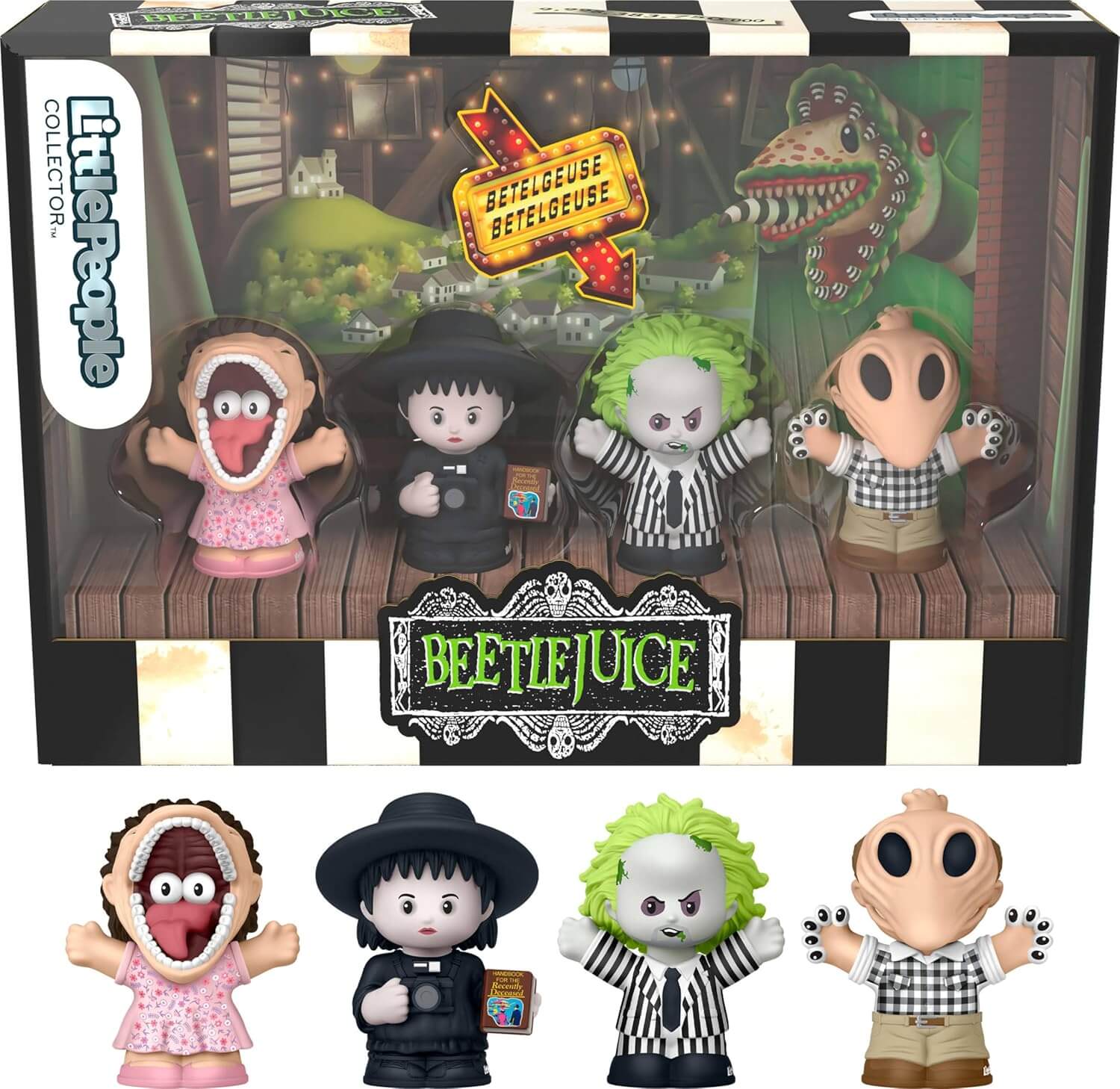 Fisher Price - Beetlejuice Little People Collector Set