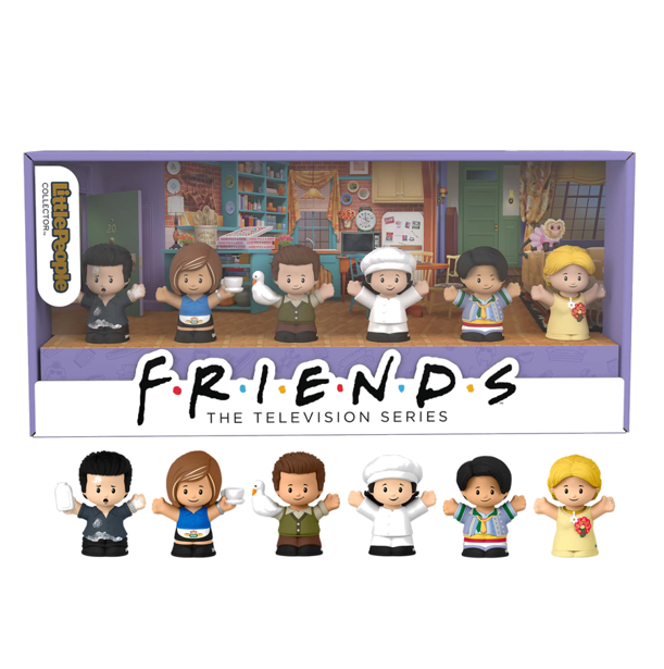 NEW Fisher Price - Little People F.R.I.E.N.D.S TV Series Collectors Set