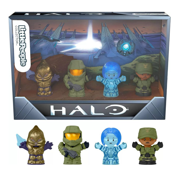 NEW - Fisher Price Little People HALO Collectors Set