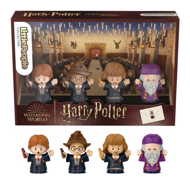 NEW - Fisher Price Little People Harry Potter and The Sorcerer’s Stone Collector