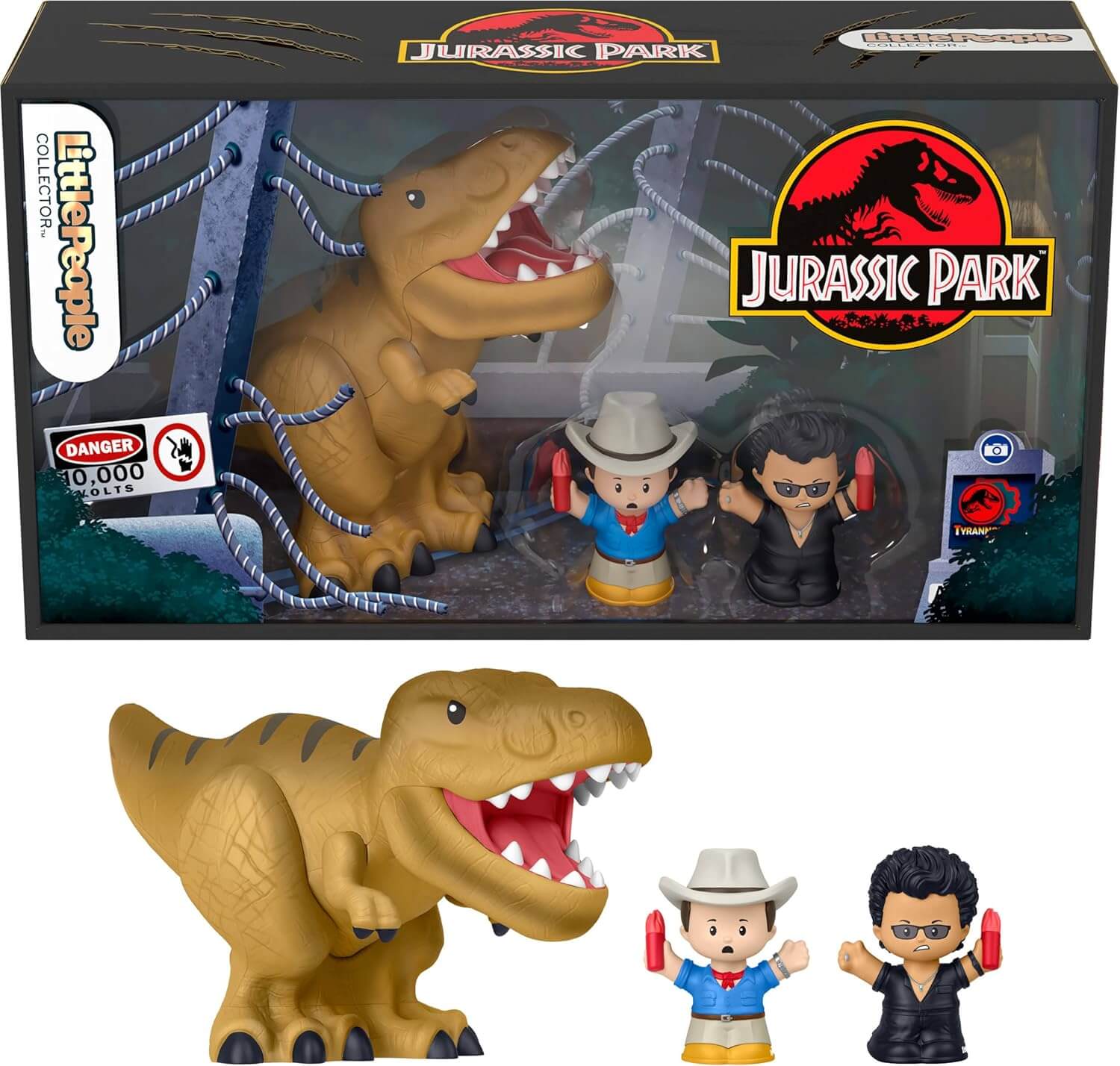 NEW Fisher Price - Little People Jurassic Park Collector