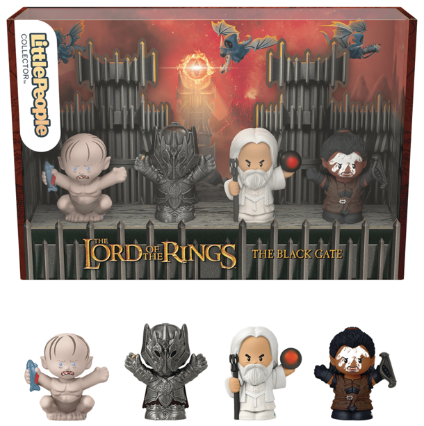 NEW Fisher Price - Little People Lord of The Rings The Black Gate Collectors