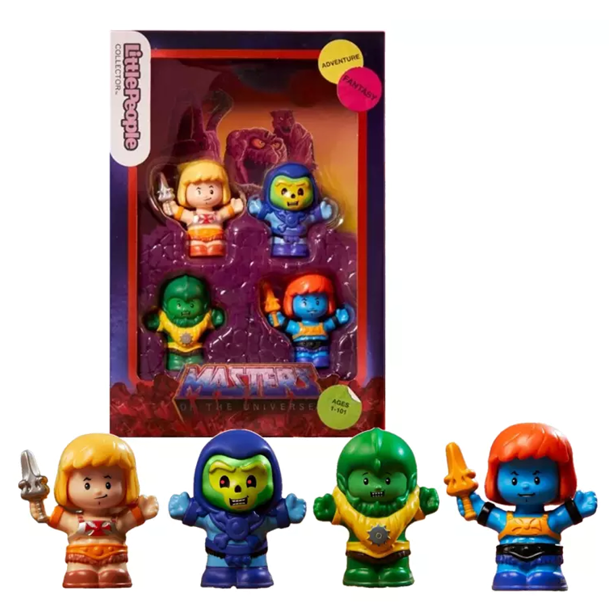 NEW Fisher Price - Little People Masters of The Universe Collectors Set