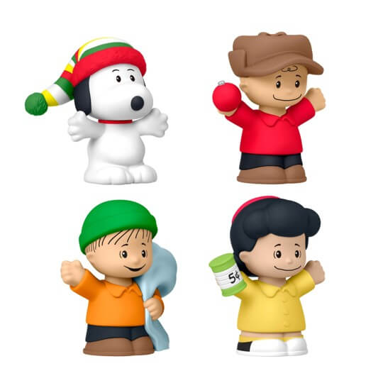 NEW Fisher Price - Little People Peanuts A Charlie Brown Christmas Collector Set