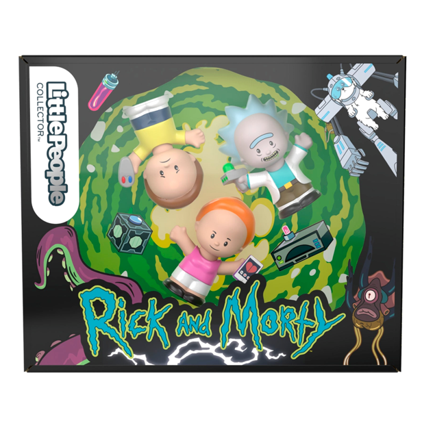 NEW Fisher Price -  Little People Rick & Morty Collectors Set