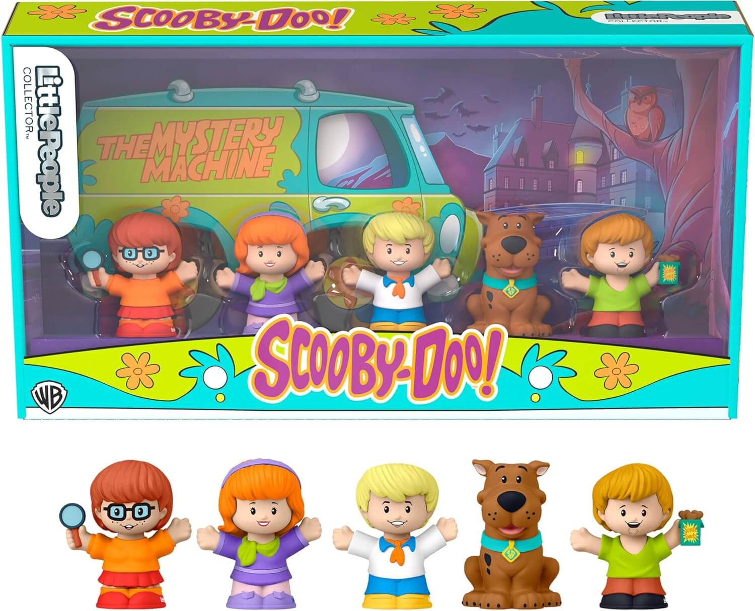NEW Fisher Price - Little People Scooby Doo Collector Set