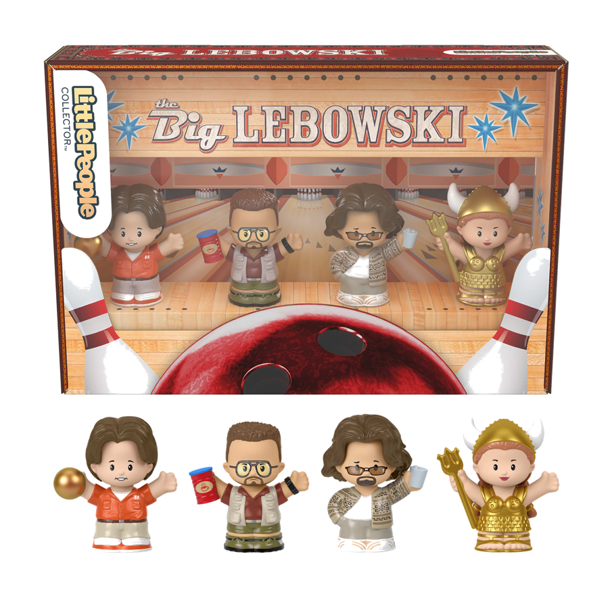 NEW Fisher Price - Little People The Big Lebowski Collectors Edition