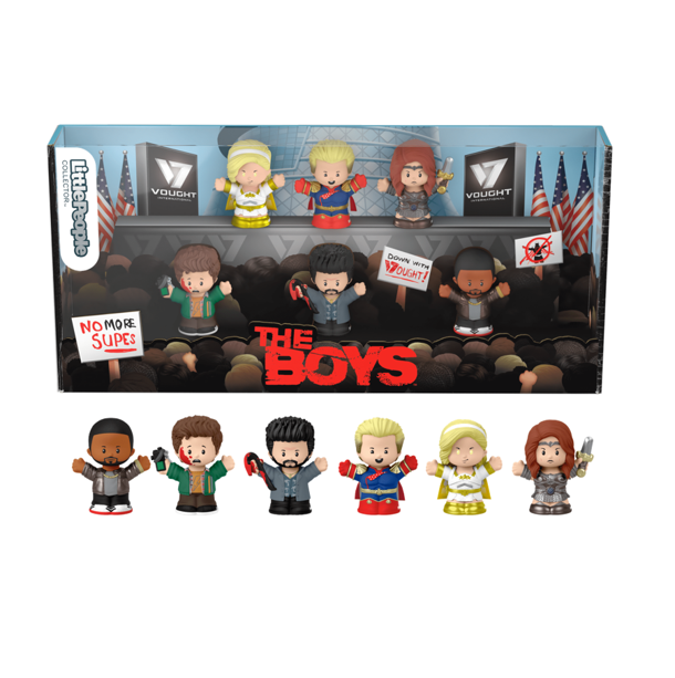 NEW - Fisher Price Little People The Boys Collectors Set