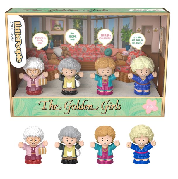 NEW Fisher Price - The Golden Girls Little People Collector Set