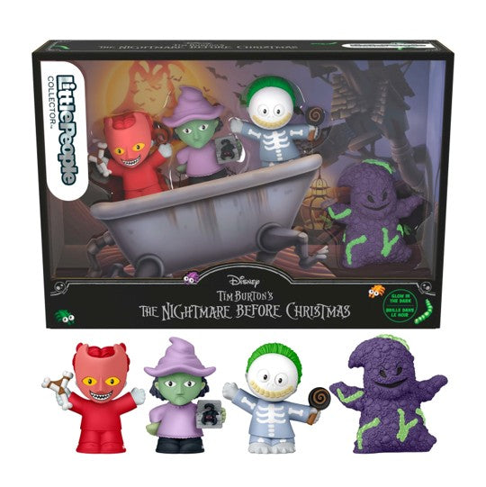 NEW Fisher Price - Little People The Nightmare Before Christmas Collector Set