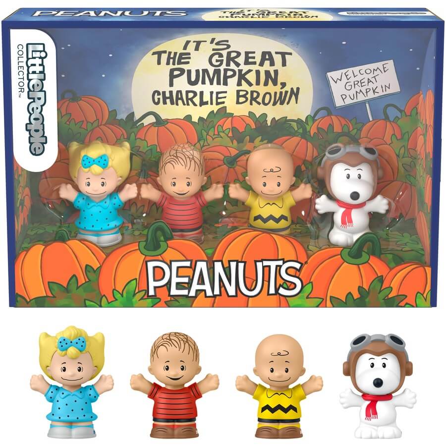 Fisher Price- Little People The Peanuts Its The Great Pumpkin Charlie Brown