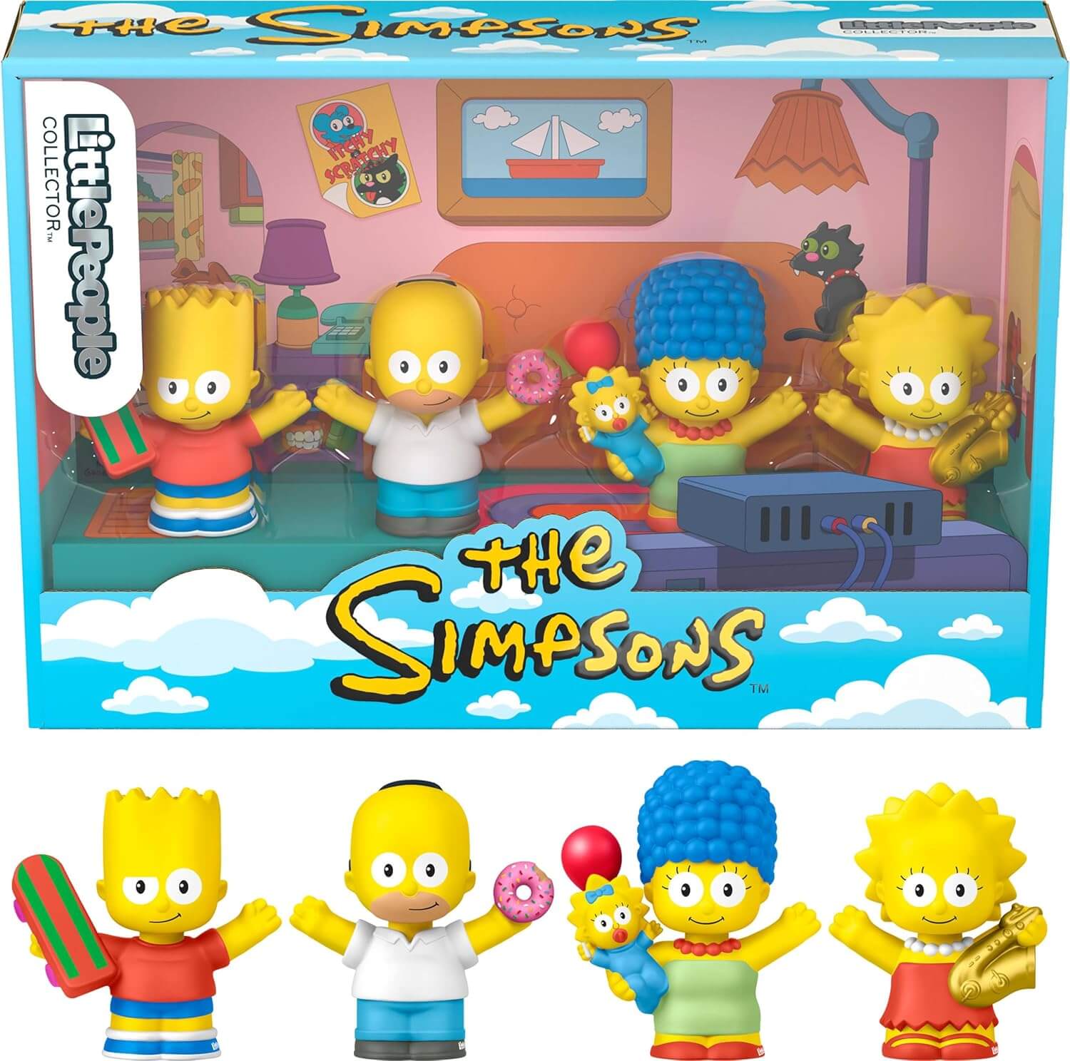 NEW Fisher Price- Little People The Simpsons Collectors Edition
