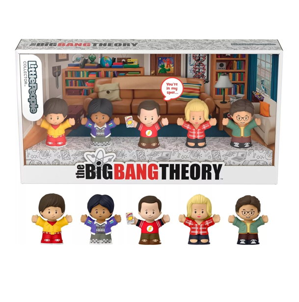 NEW Fisher Price - Little People The Big Bang Theory Collectors Set