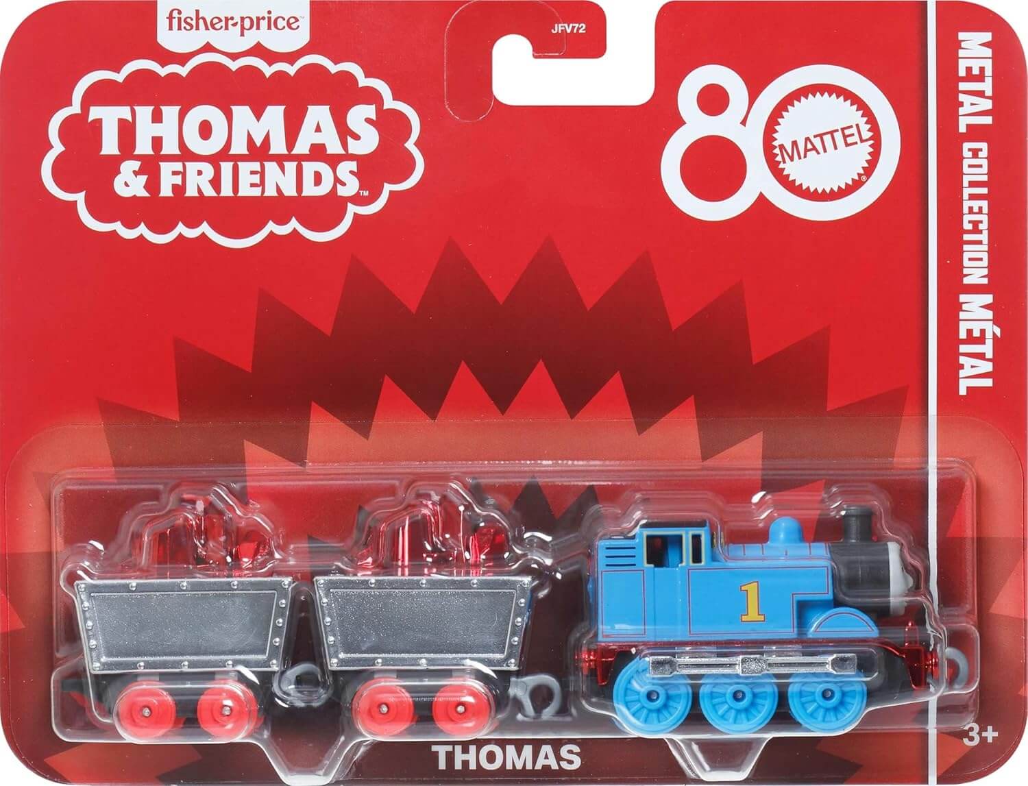 NEW - Fisher Price Thomas & Friends Mattel 80th Anniversary Metal Train