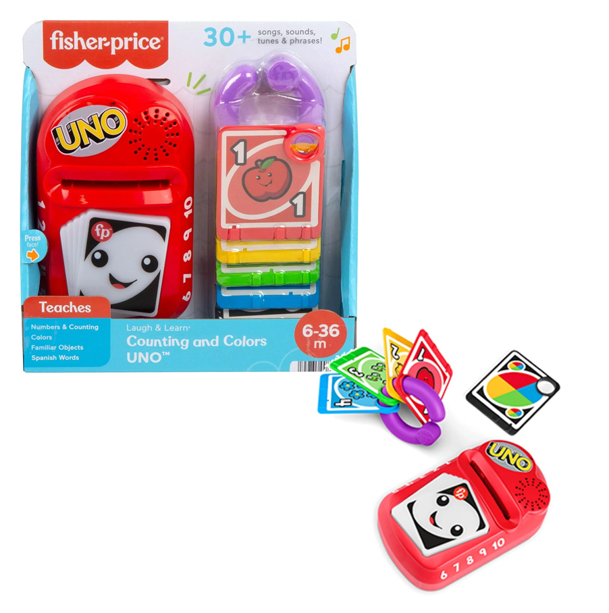 NEW Fisher-Price Laugh & Learn Counting and Colours UNO