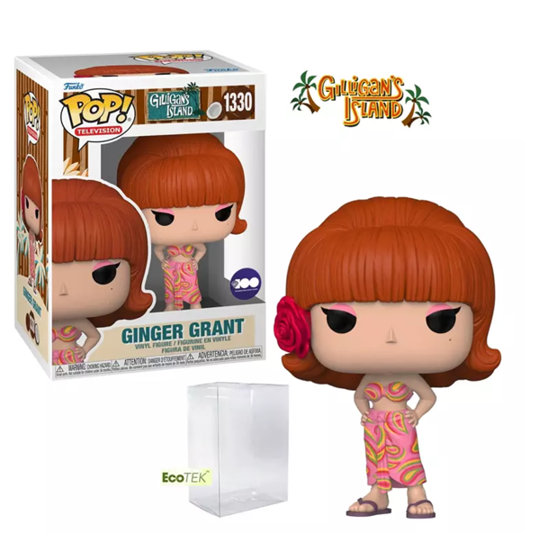 NEW- Funko POP! Gilligan’s Island - Ginger Vinyl POP bundled with EcoTek Case