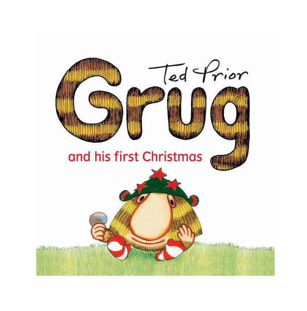 NEW - Grug and His First Christmas Children's Story Book (Hardcover)