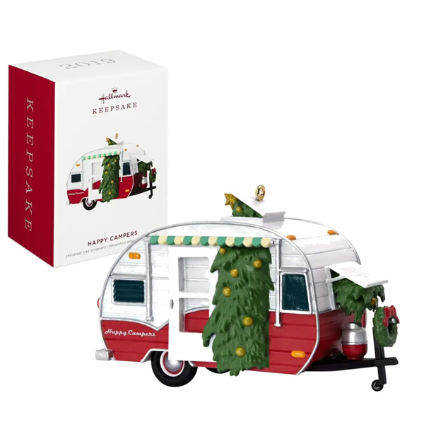 NEW Hallmark Keepsake - 2019 Happy Campers Christmas Tree Ornament