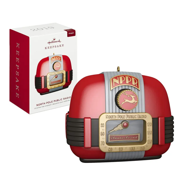 NEW Hallmark Keepsake - 2019 North Pole Public Radio with Sound and Light