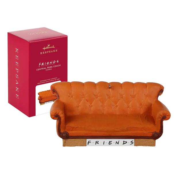 NEW Hallmark Keepsake Christmas Ornament - Friends Central Perk Couch w/Sound