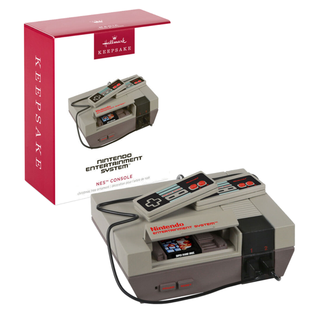 NEW Hallmark Keepsake 2020 - Nintendo NES Console Ornament w/Light & Sound